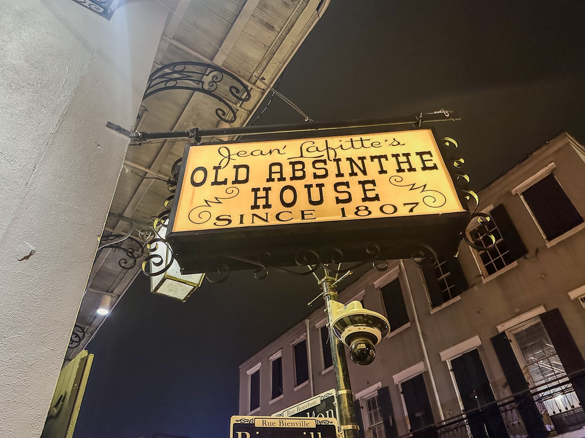 Historic Old Absinthe House Sign New Orleans