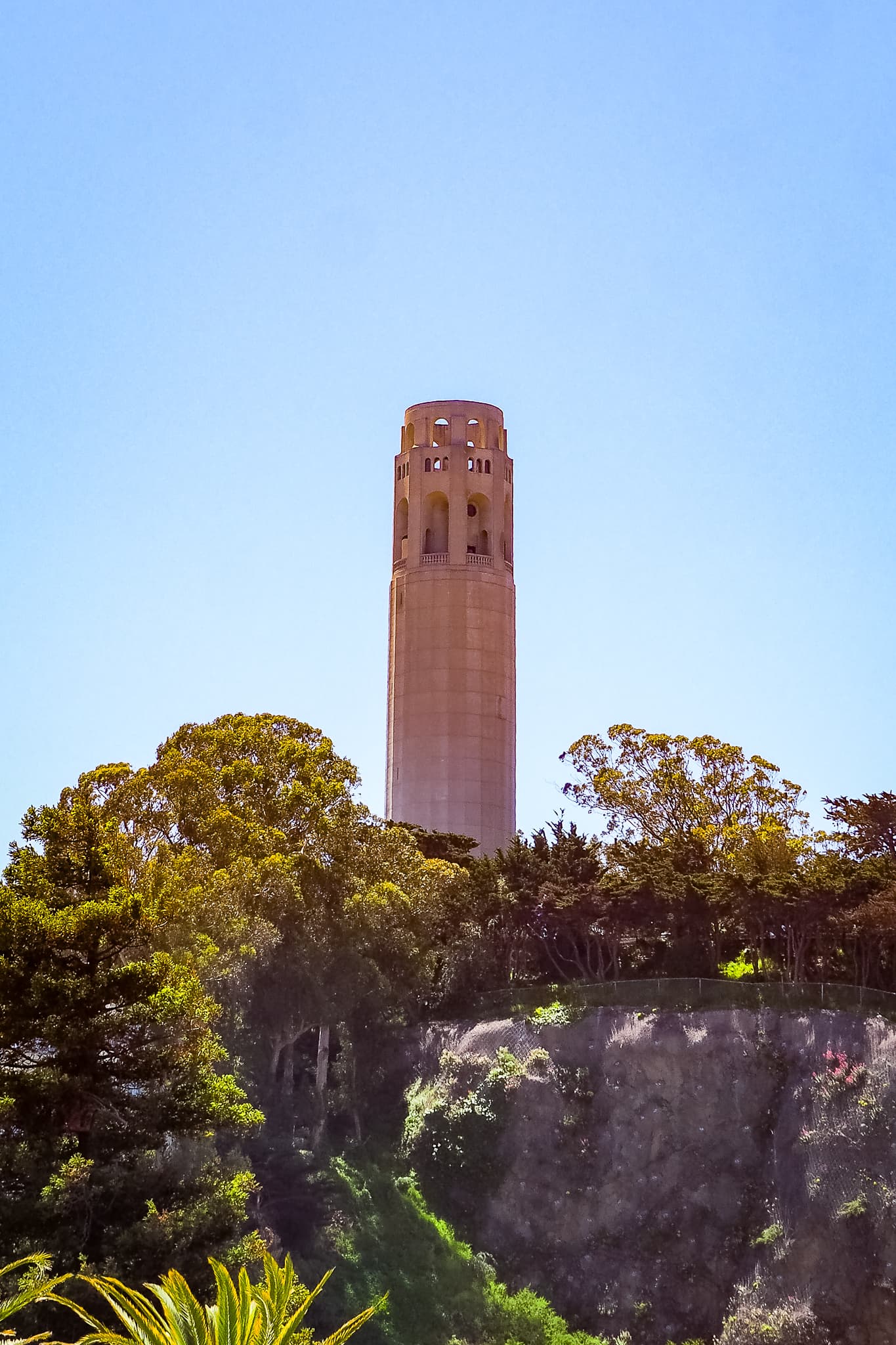 Coit Tower San Francisco Historic Landmark Art Deco