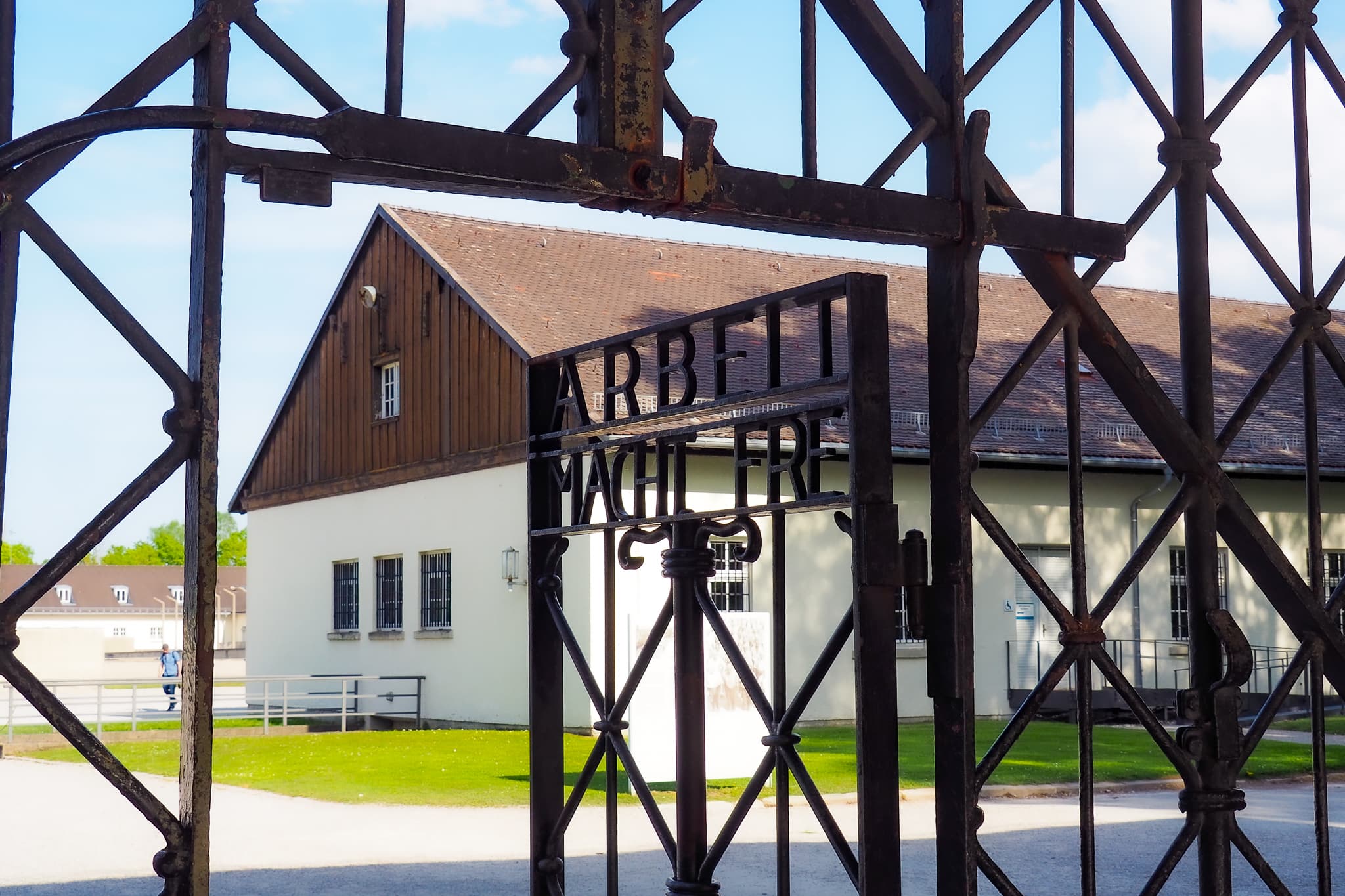 Historical Dachau Concentration Camp Entrance Munich Germany