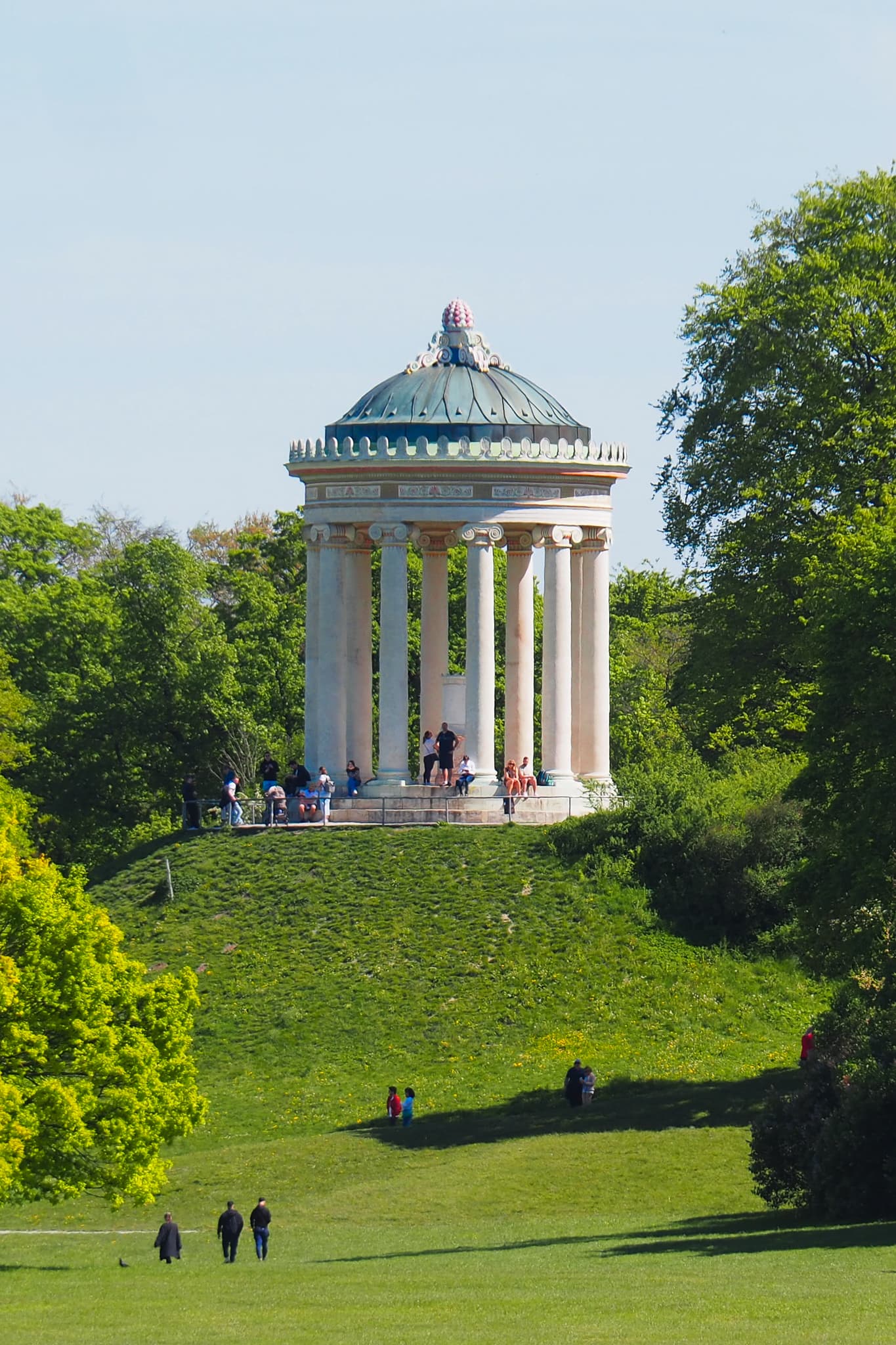 Monopteros Temple Munich English Garden